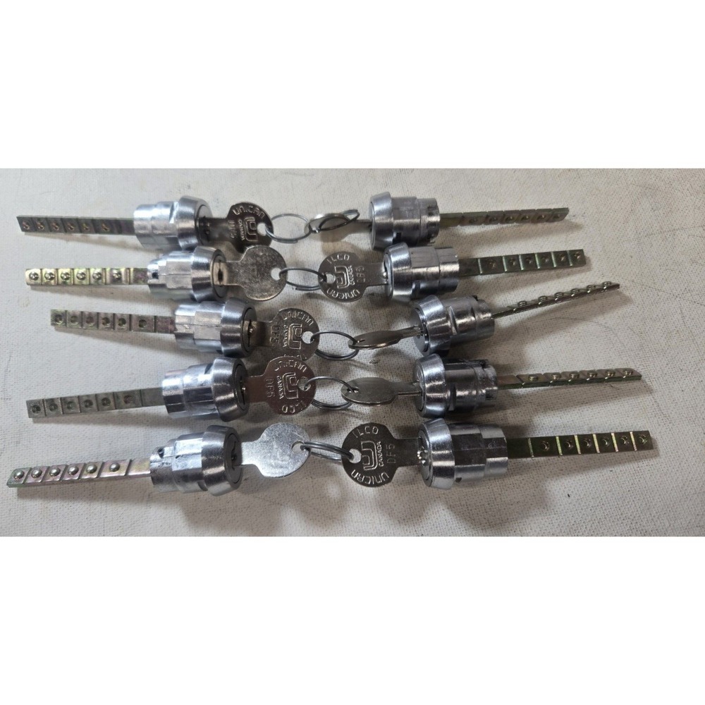 10 Kaba Simplex L1000 series Keyless Passage Override Cylinder DF5 with one key